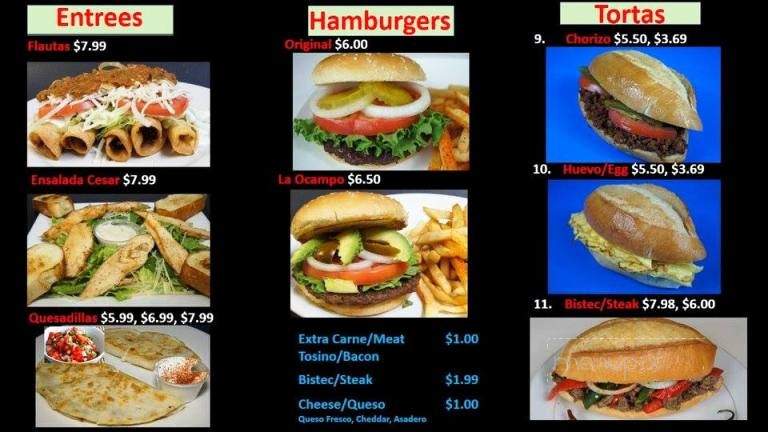 Tortas Las Tortugas - Garland, TX menu_pic