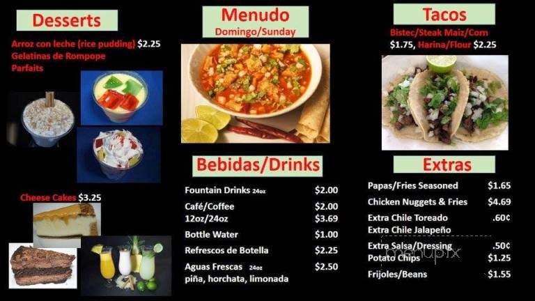 Tortas Las Tortugas - Garland, TX menu_pic