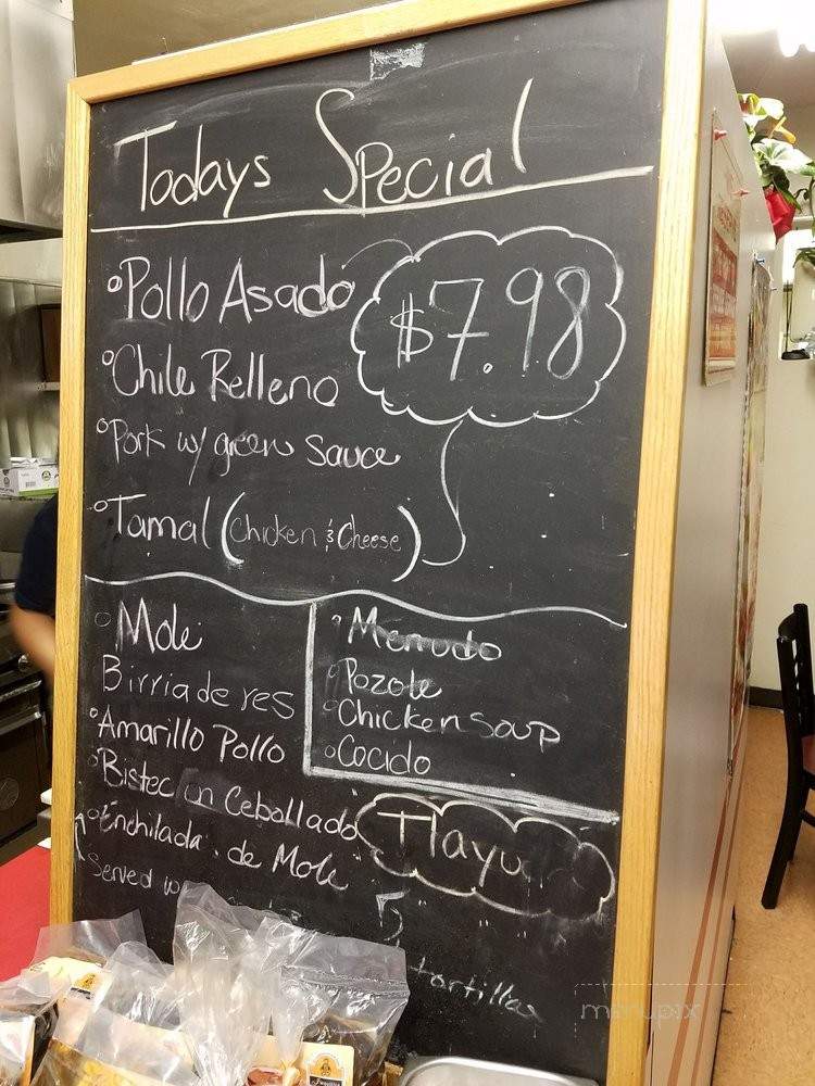 Taqueria Arbol Del Tule - Rowland Heights, CA menu_pic