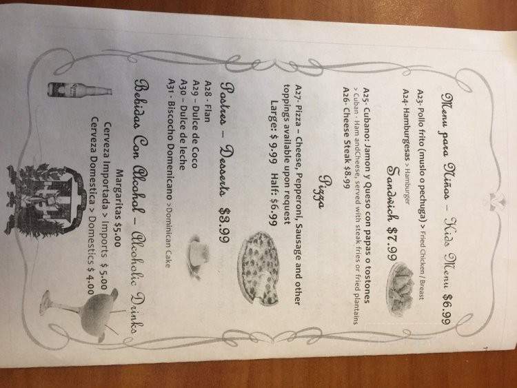 Mangu Cafe - Arlington, TX menu_pic