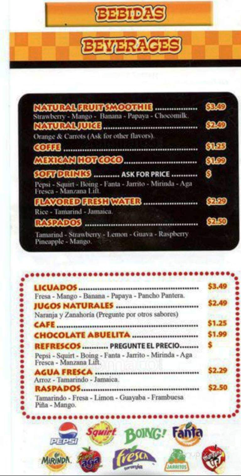 Tortas Locas - Lynnwood, WA menu_pic