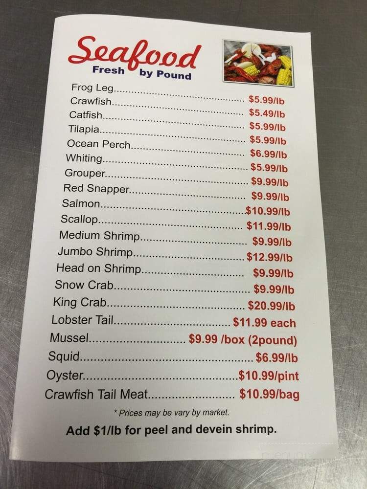 T P New Orleans Seafood - Decatur, GA menu_pic