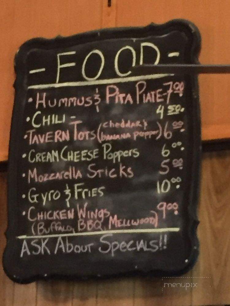 Mellwood Tavern - Louisville, KY menu_pic