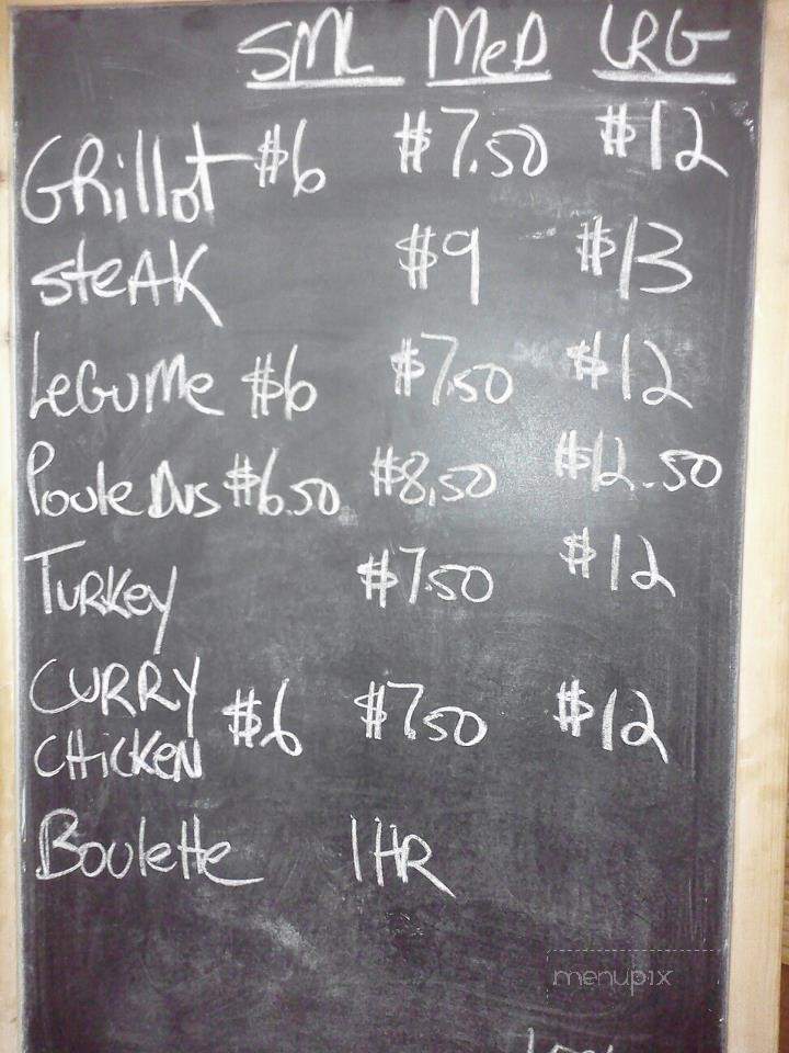 Timanes - Roselle, NJ menu_pic
