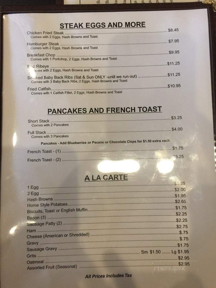 Darren's American Grill - Garland, TX menu_pic