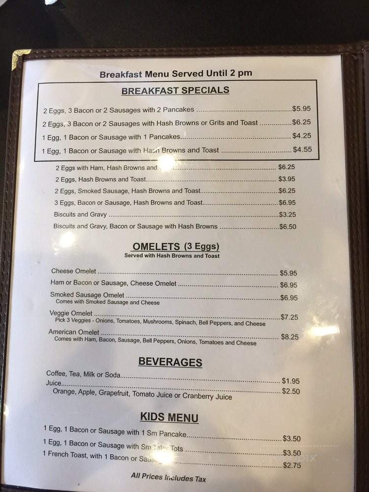 Darren's American Grill - Garland, TX menu_pic