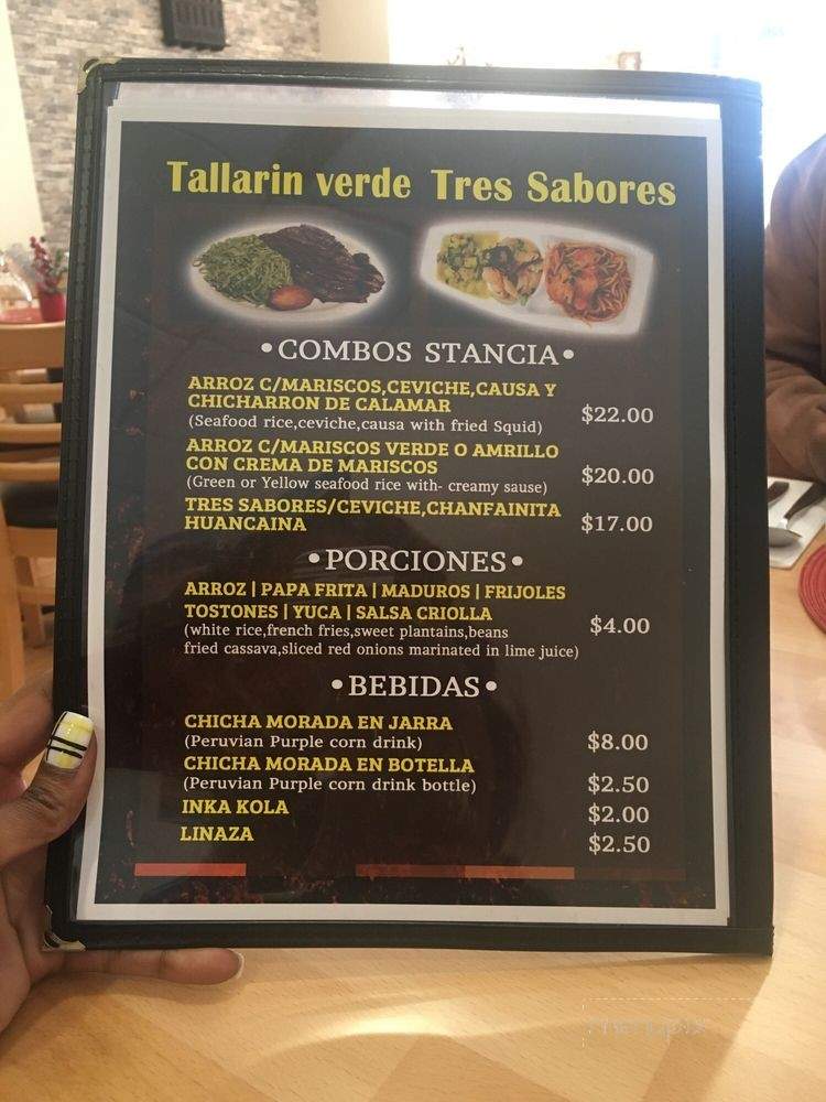 Stancia Peruvian Fusion Restaurant - Linden, NJ menu_pic