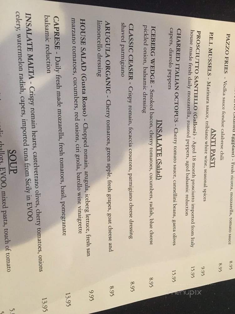 Gusta Rosso - Union, NJ menu_pic