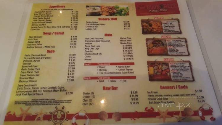 Hook & Reel - Lanham, MD menu_pic
