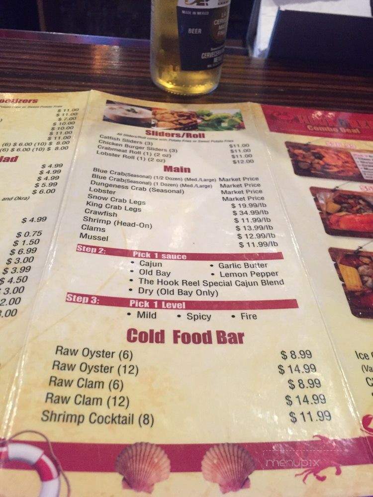 Hook & Reel - Lanham, MD menu_pic