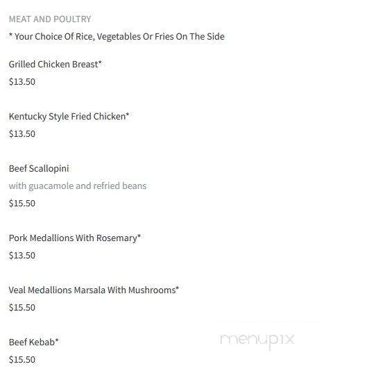 Playa Azul - Sparks, NV menu_pic