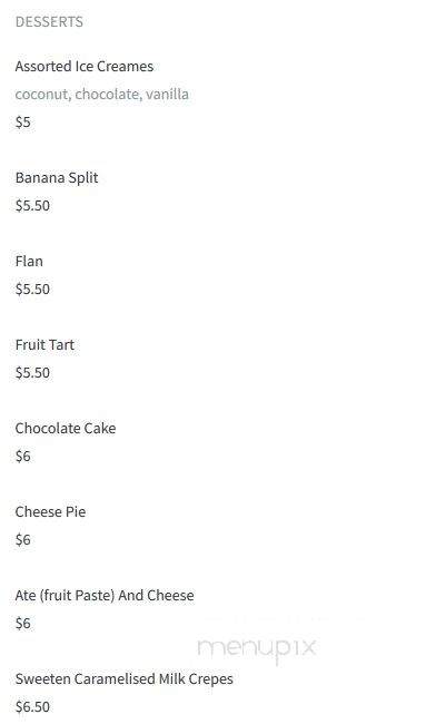 Playa Azul - Sparks, NV menu_pic
