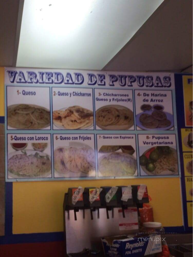 Las Champas 12 - Los Angeles, CA menu_pic