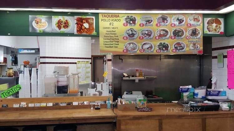Taqueria Pollo Asado - Lynnwood, WA menu_pic