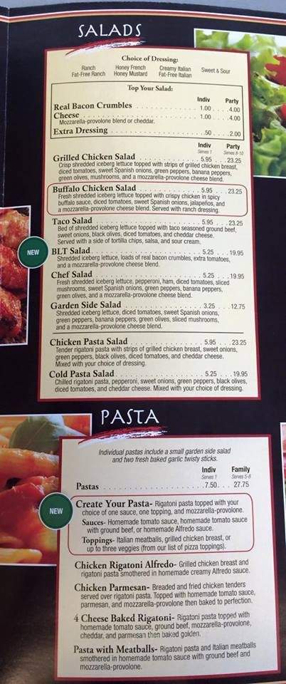 Dough Boyz Pizzaria - Marietta, OH menu_pic
