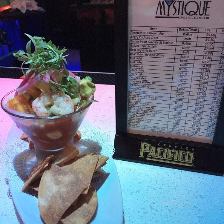 Mystique Sports Lounge - Lake Forest, CA menu_pic