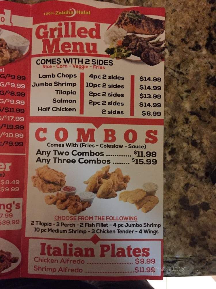 Halal Kitchen - Bridgeview, IL menu_pic