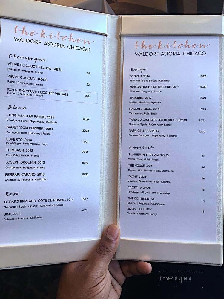 Veuve Clicquot Inspired Kitchen - Chicago, IL menu_pic