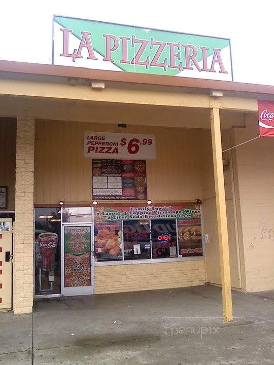 La Pizzeria - Stockton, CA menu_pic
