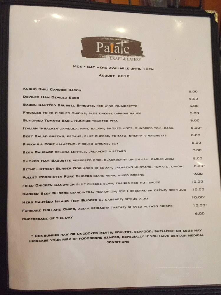 /28116306/Palate-Craft-and-Eatery-Honolulu-HI - Honolulu, HI