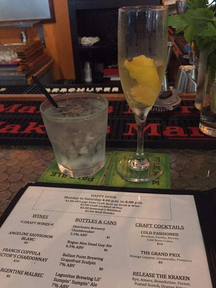 Palate Craft & Eatery - Honolulu, HI menu_pic