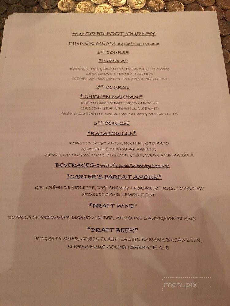 Palate Craft & Eatery - Honolulu, HI menu_pic