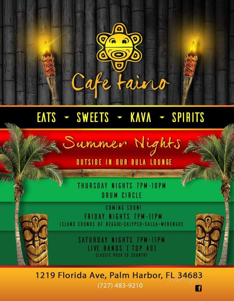 Cafe Taino - Palm Harbor, FL menu_pic