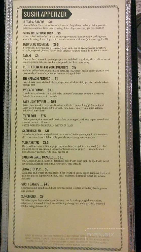 843 Korean BBQ & Sushi House - North Charleston, SC menu_pic