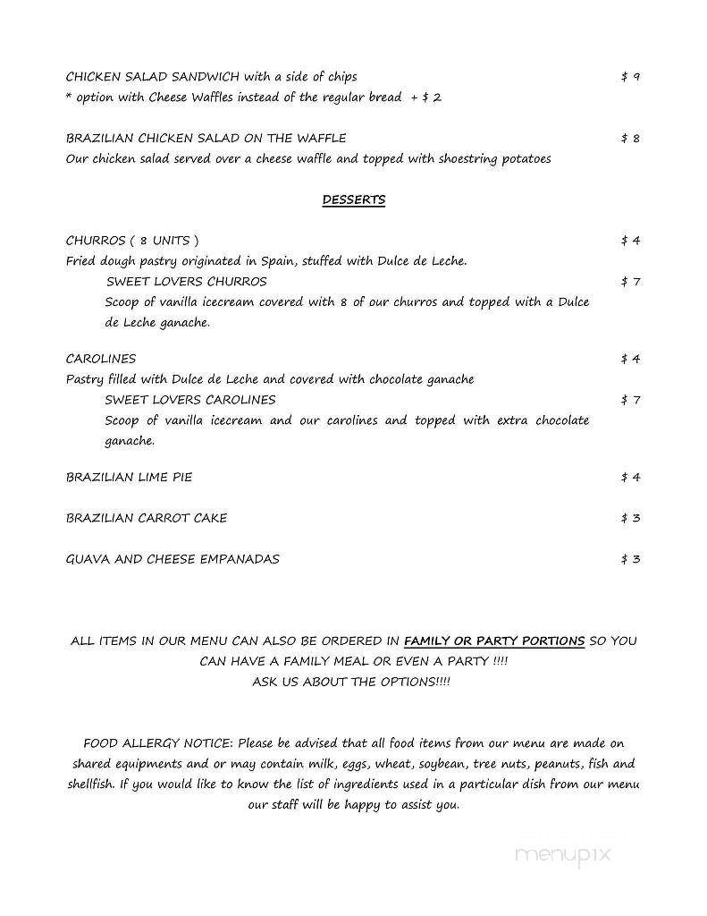 Three of Us Bread and Bites - Richmond Hill, GA menu_pic