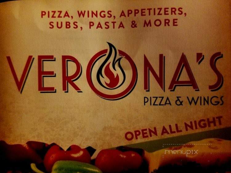 Verona's Pizza & Wings - Orlando, FL menu_pic