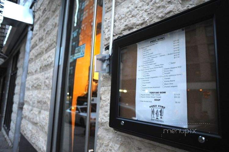 Poke Time - New York, NY menu_pic