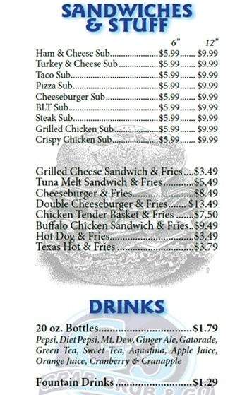 G3 Grab Grub & Go - Port Richey, FL menu_pic