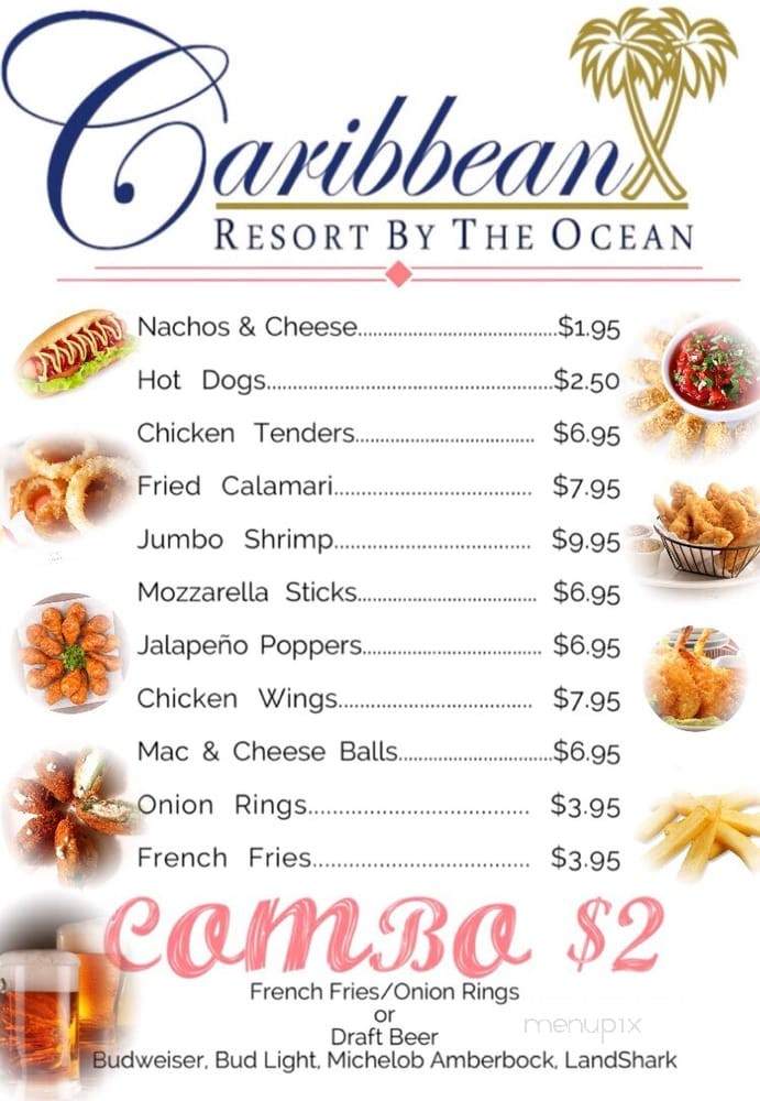 Caribbean Resort Tiki Bar - Hollywood, FL menu_pic