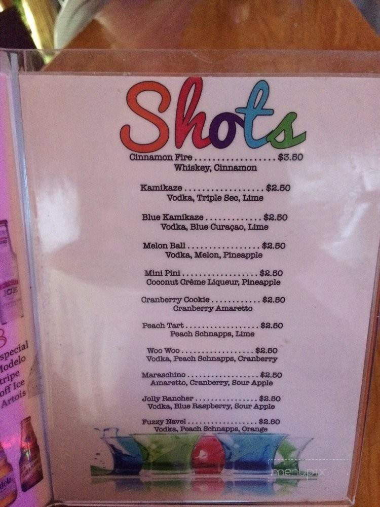 Caribbean Resort Tiki Bar - Hollywood, FL menu_pic