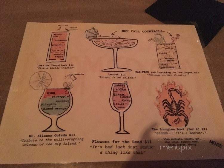 Dromedary - Brooklyn, NY menu_pic