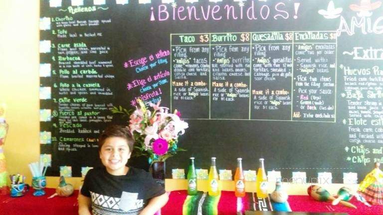 Amigos - Winterport, ME menu_pic
