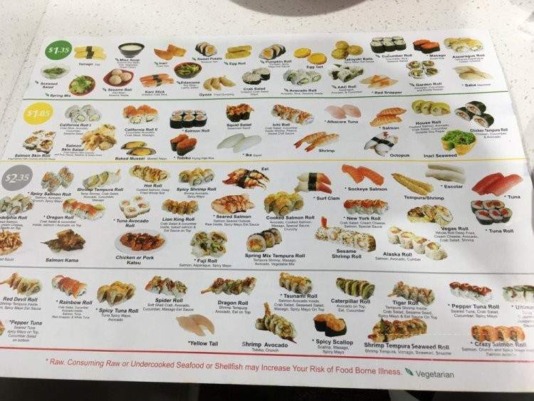 Sushi Mioga - Happy Valley, OR menu_pic