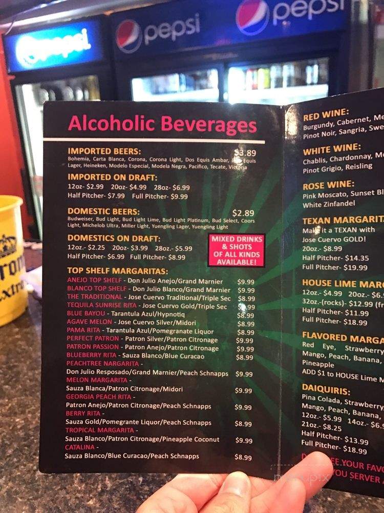 Estallas Mexican Restaurant And Cantina - Oregon, OH menu_pic