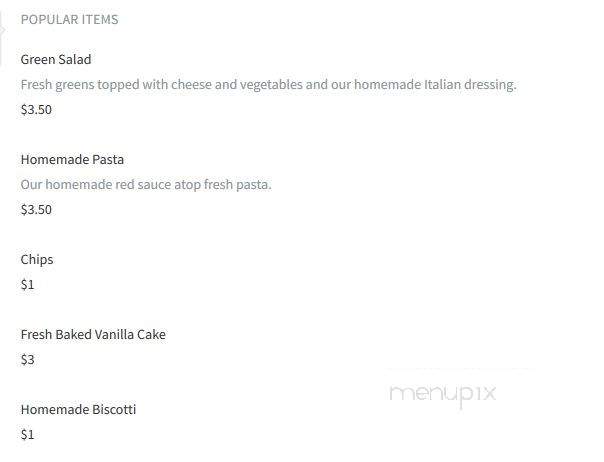 Everything Italian - Munhall, PA menu_pic