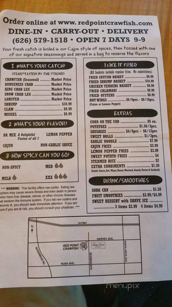 Red Point Crawfish - El Monte, CA menu_pic