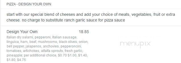 Eddies Pizza of Stockton - Manteca, CA menu_pic