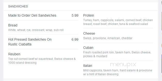 B&Gs Soup Stop - Sarasota, FL menu_pic