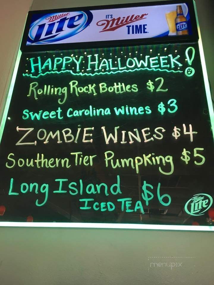 The Bern Bar & Grill - New Bern, NC menu_pic