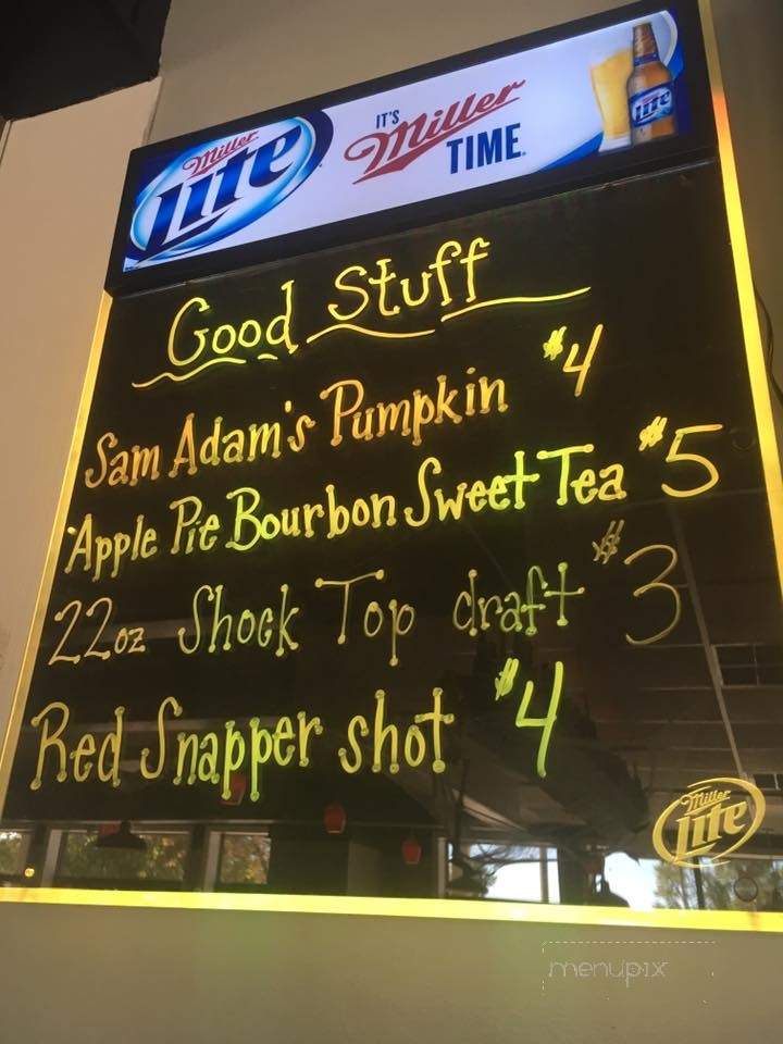 The Bern Bar & Grill - New Bern, NC menu_pic