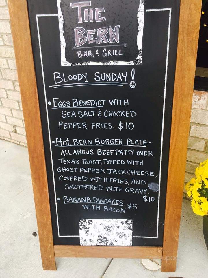 The Bern Bar & Grill - New Bern, NC menu_pic