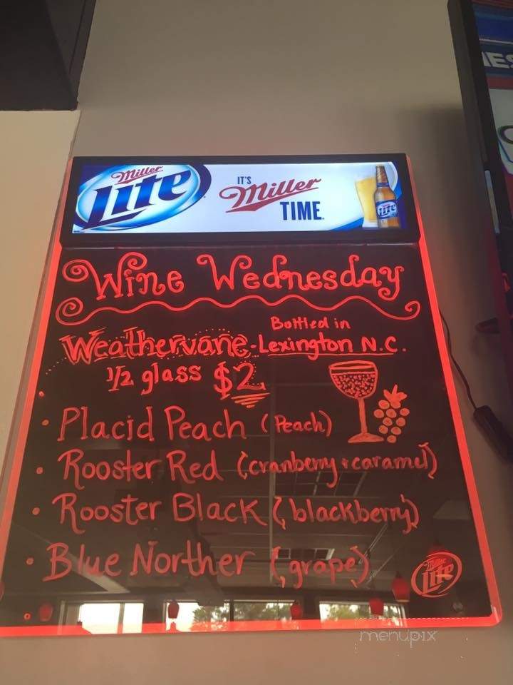 The Bern Bar & Grill - New Bern, NC menu_pic