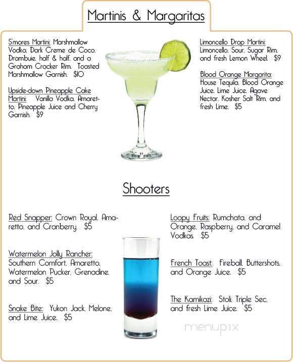 The Bern Bar & Grill - New Bern, NC menu_pic