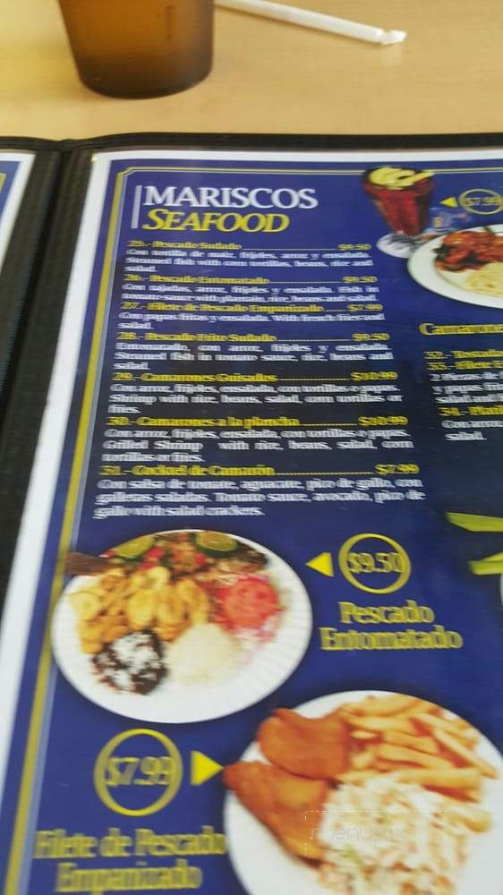 El Merendero - Fort Worth, TX menu_pic