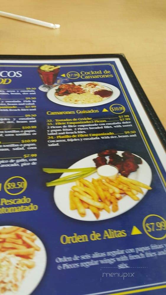 El Merendero - Fort Worth, TX menu_pic