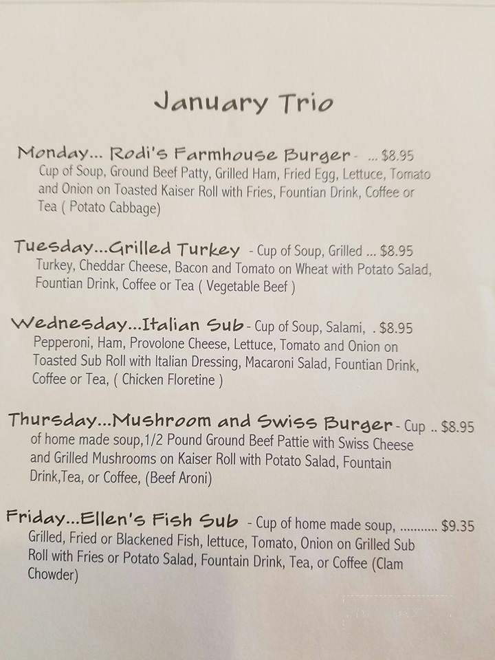 Ellens Kitchen - Los Angeles, CA menu_pic
